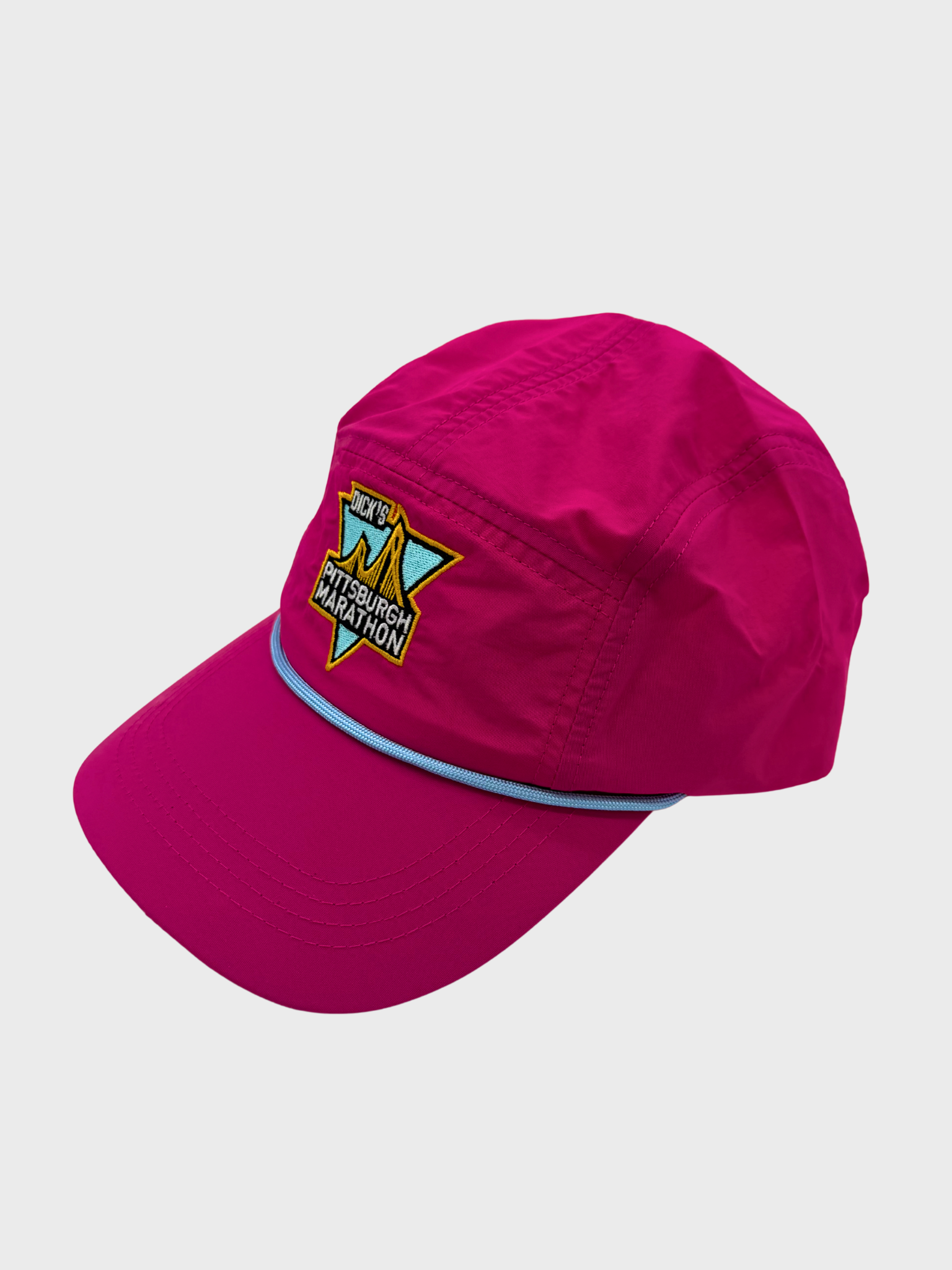 Pink 5-Panel Running Hat