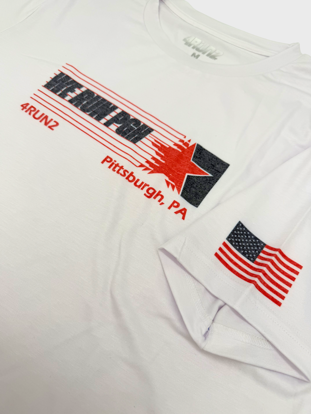 WE RUN PGH PERFORMANCE T-SHIRT