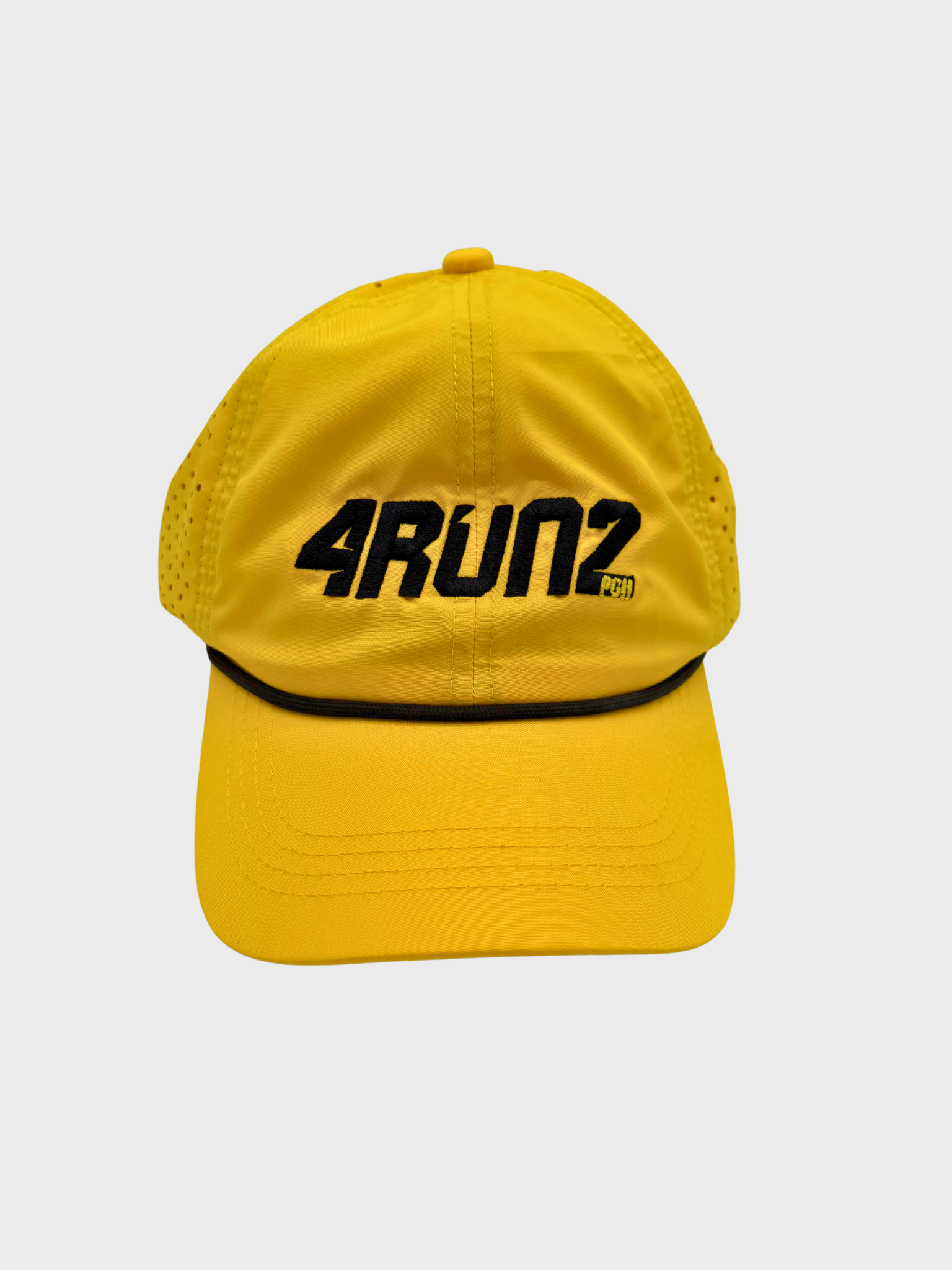 Yellow and Black 4RUN2 Running Hat