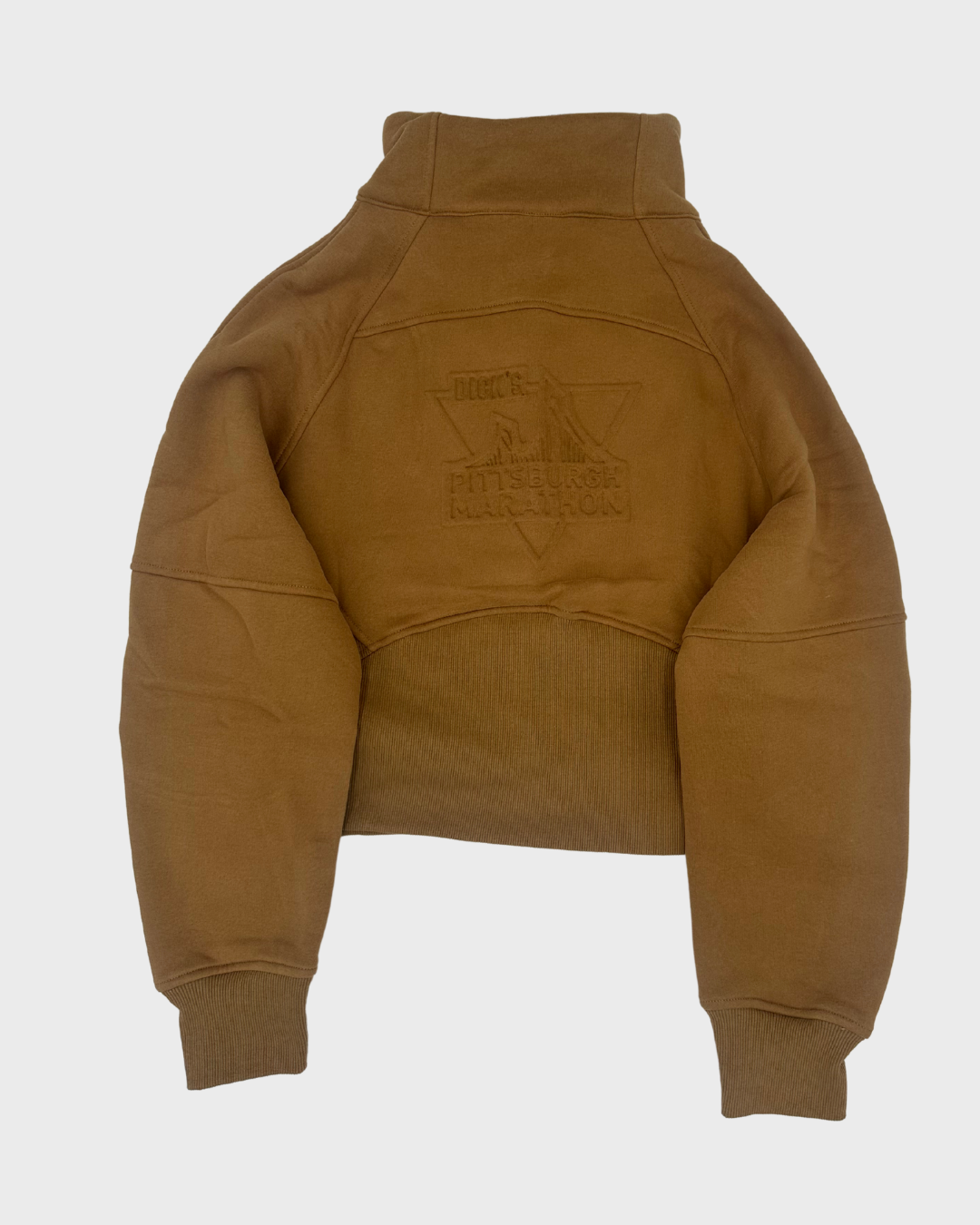 COMMONWEALTH CROP Q-ZIP TAN