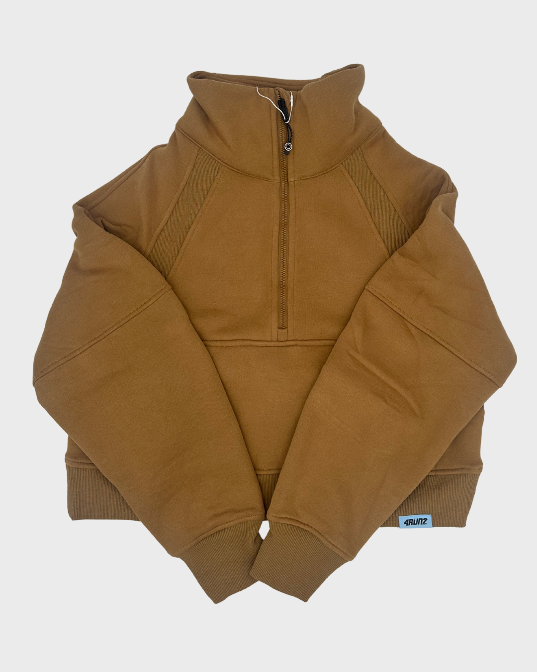 COMMONWEALTH CROP Q-ZIP TAN