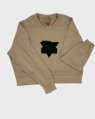 THE CONFLUENCE CROP CREWNECK