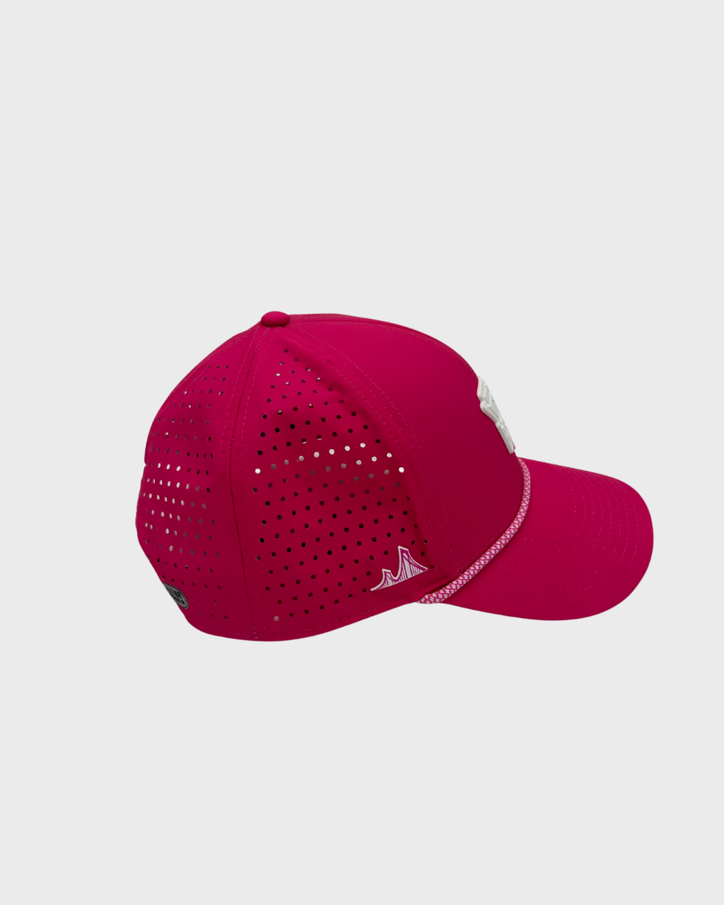 ALTER EGO PERFORMANCE HAT PITTSBURGH MARATHON - HOT METAL PINK