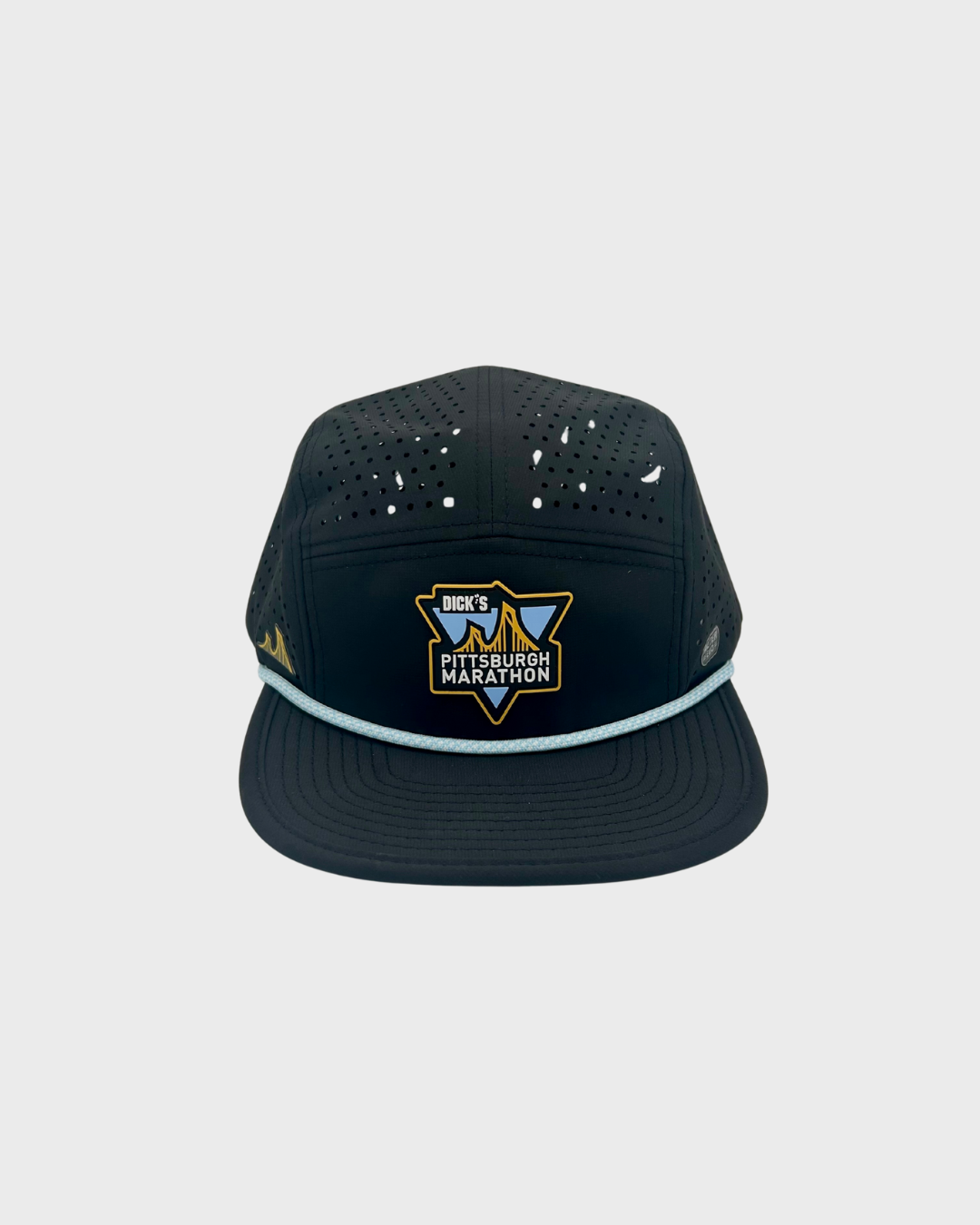 ALTER EGO 5 PANEL HAT - PITTSBURGH MARATHON BLACK
