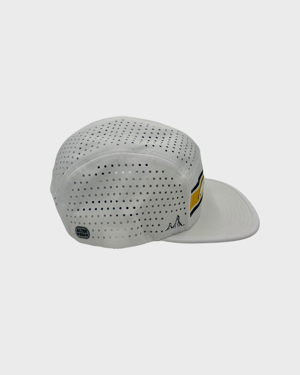 ALTER EGO 5 PANEL HAT - FOUR RUN TWO WHITE