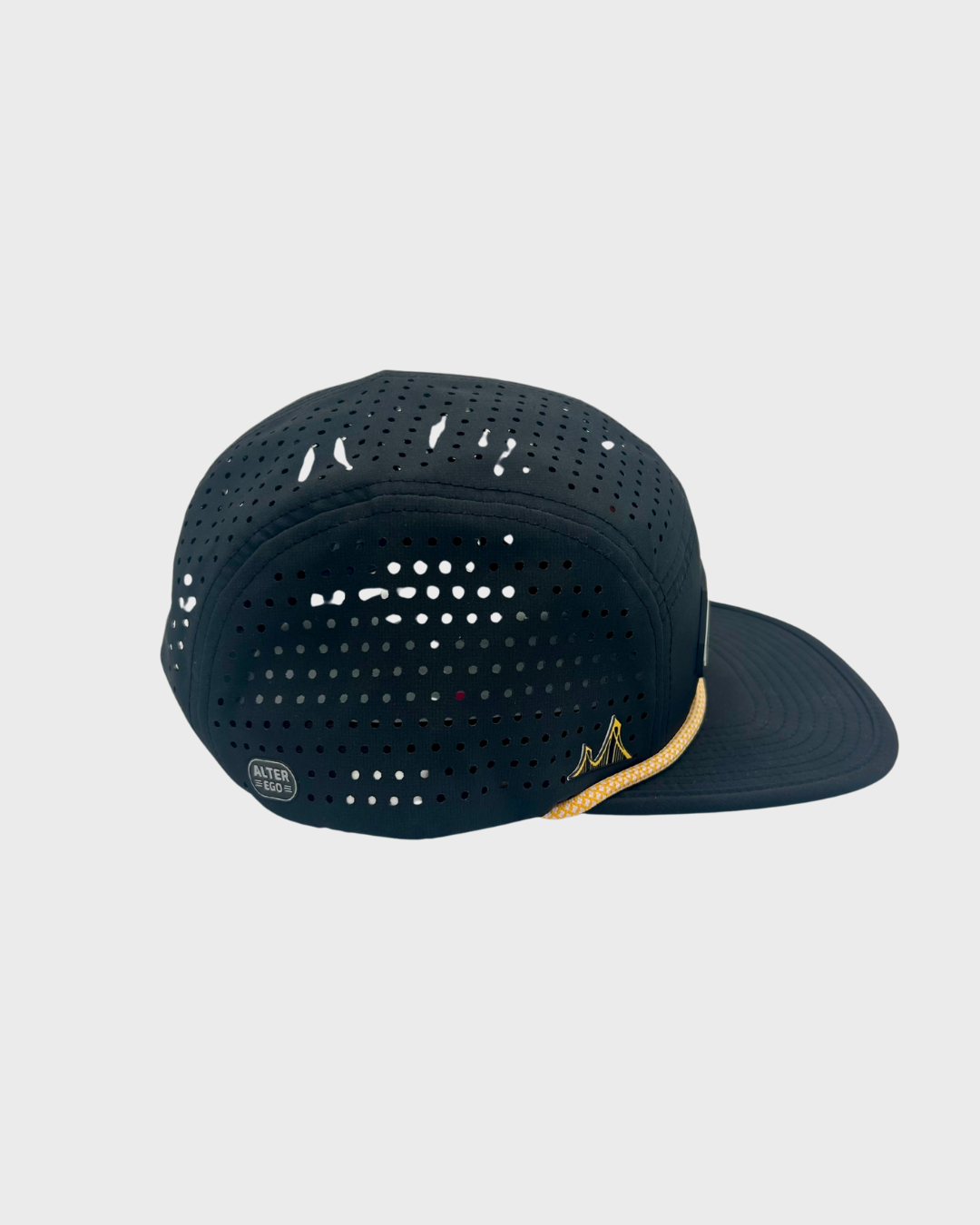 ALTER EGO 5 PANEL HAT - 4RUN2 BLACK