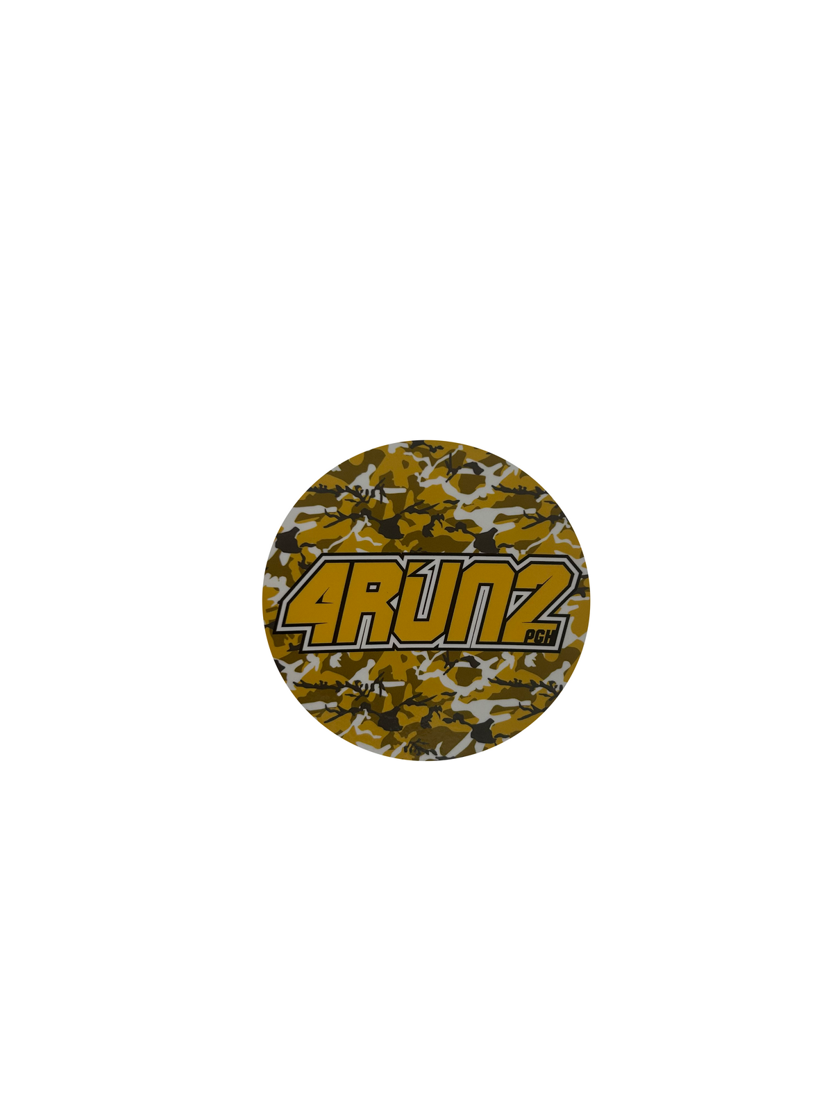4RUN2 Camo Sticker