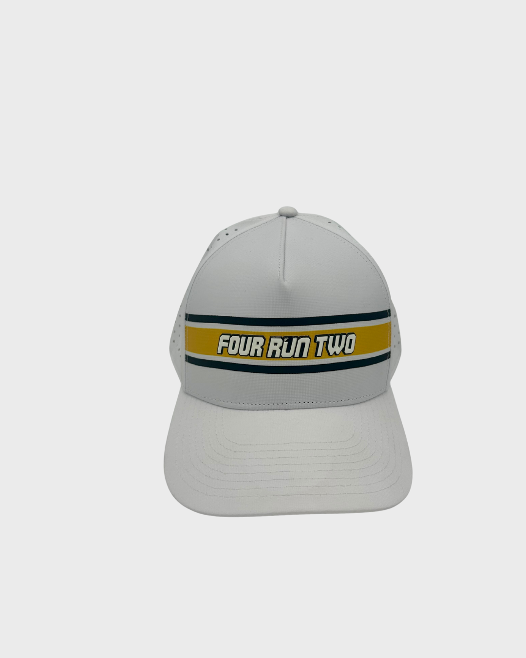 ALTER EGO PERFORMANCE HAT - FOUR RUN TWO WHITE