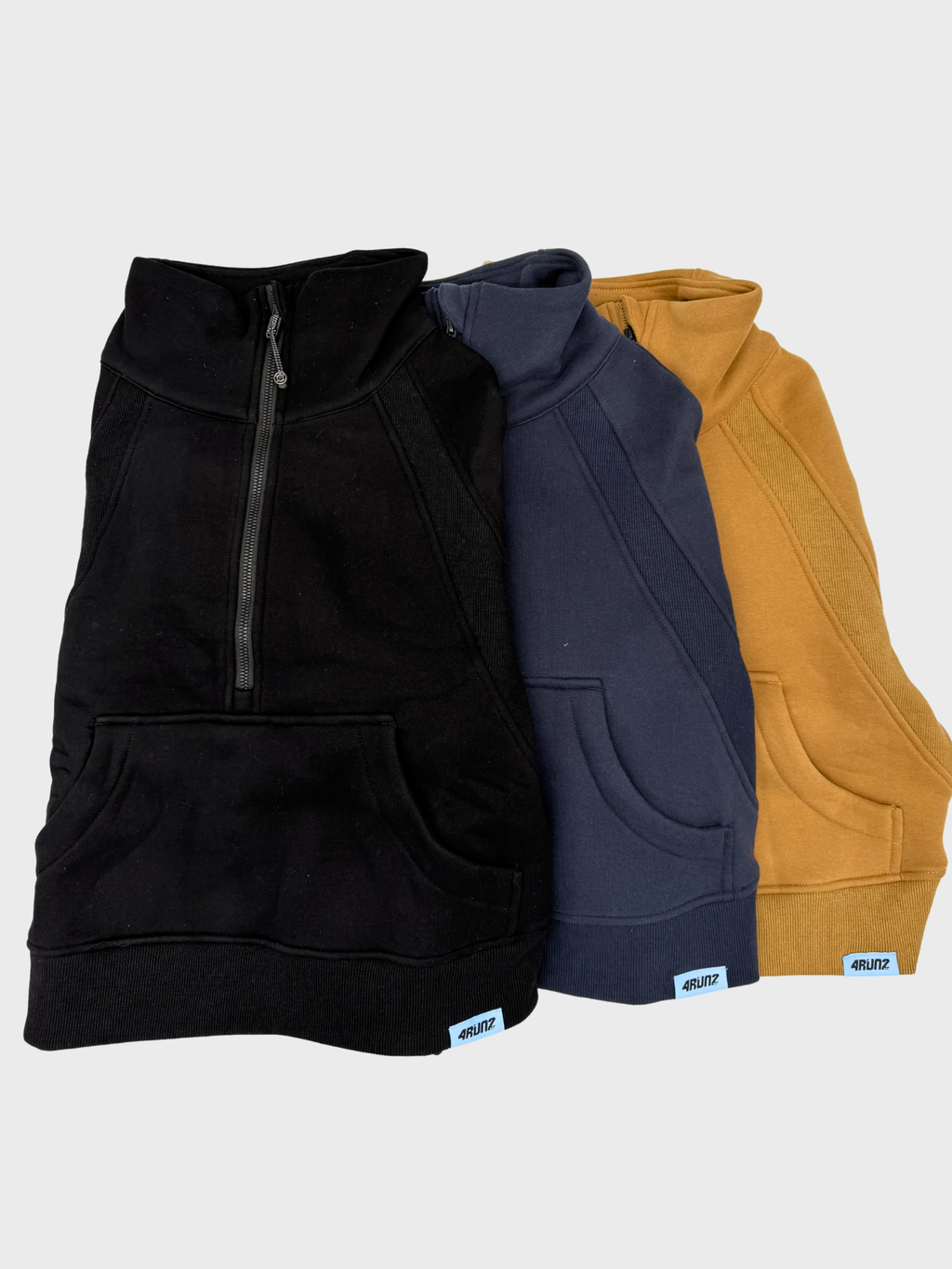 COMMONWEALTH CROP Q-ZIP NAVY