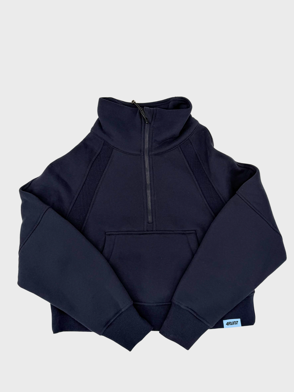 COMMONWEALTH CROP Q-ZIP NAVY
