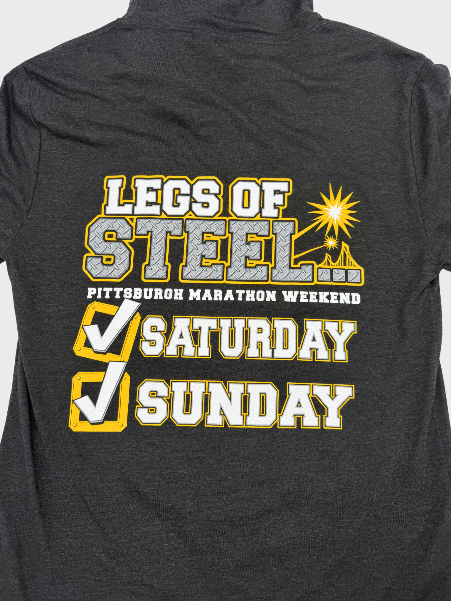 THE STEEL CHALLENGE LONGSLEEVE HOODED SHIRT