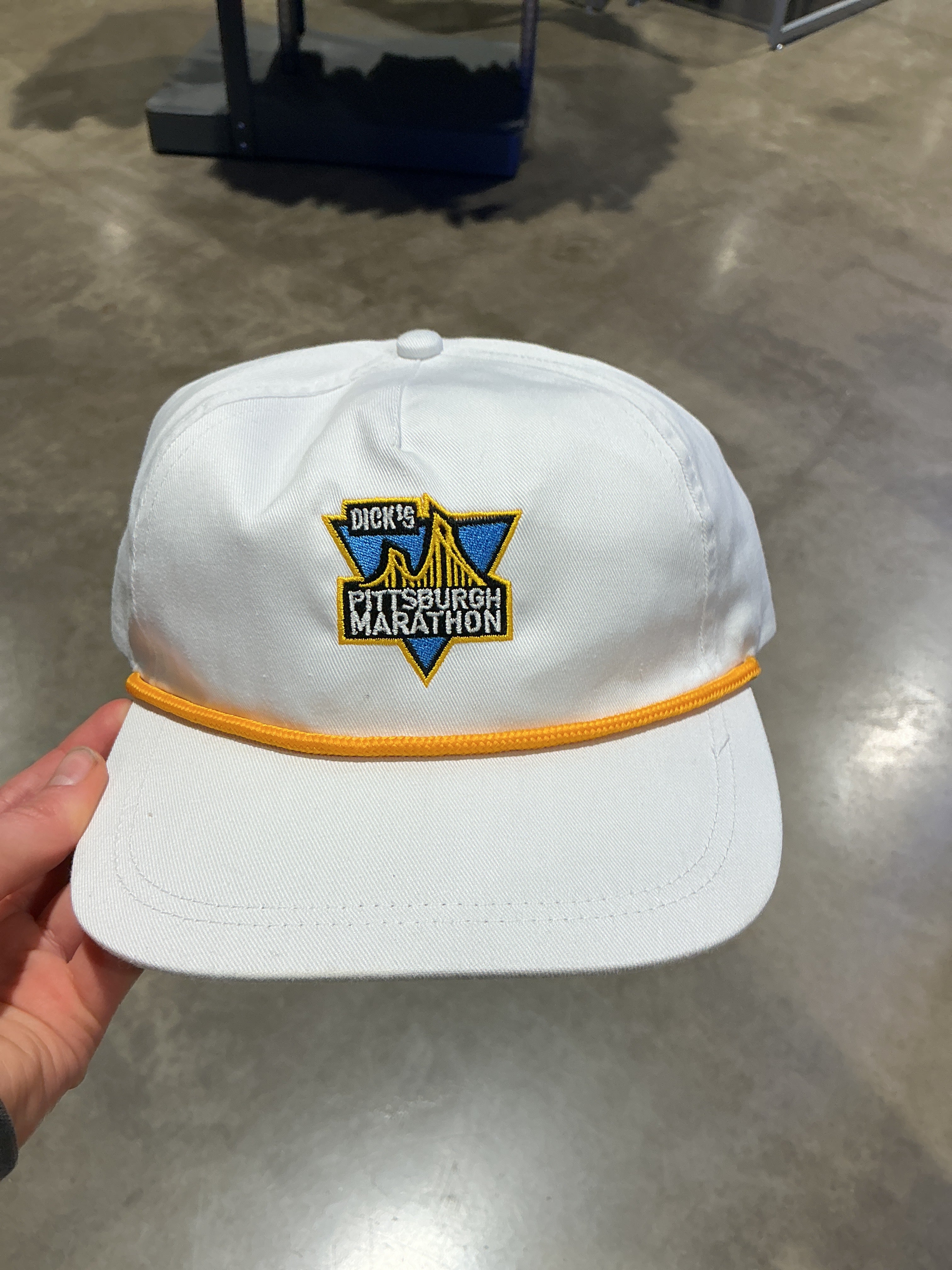 Marathon white hat