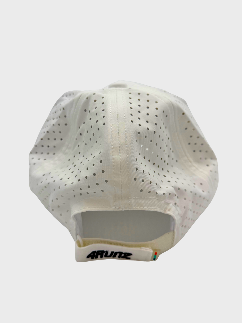 White Marathon Hat