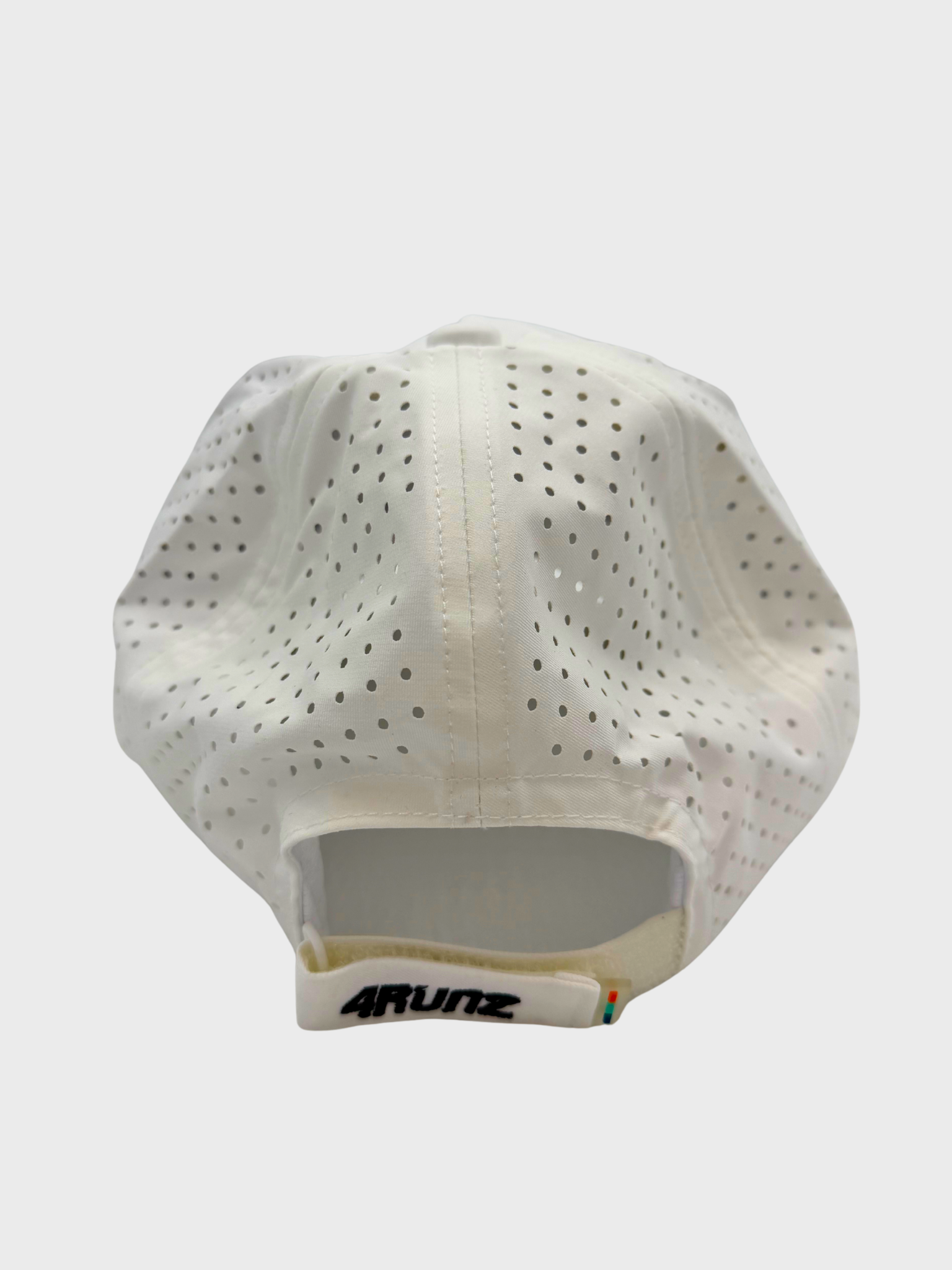 White Marathon Hat
