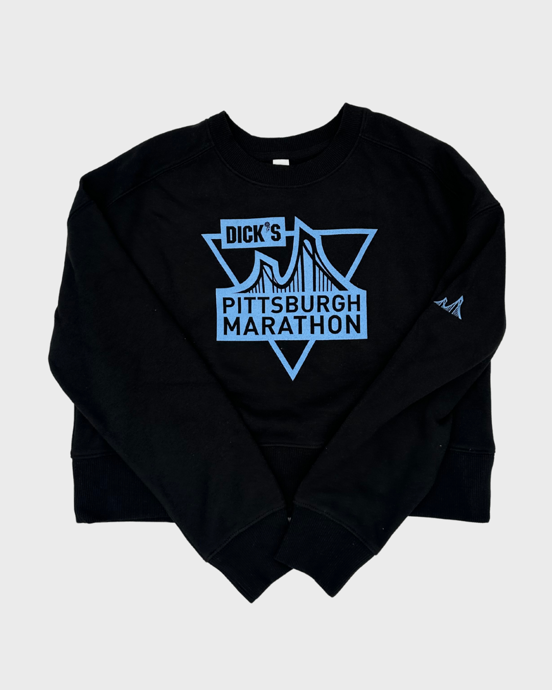 VICTORY LAP CROP CREWNECK - PITTSBURGH MARATHON