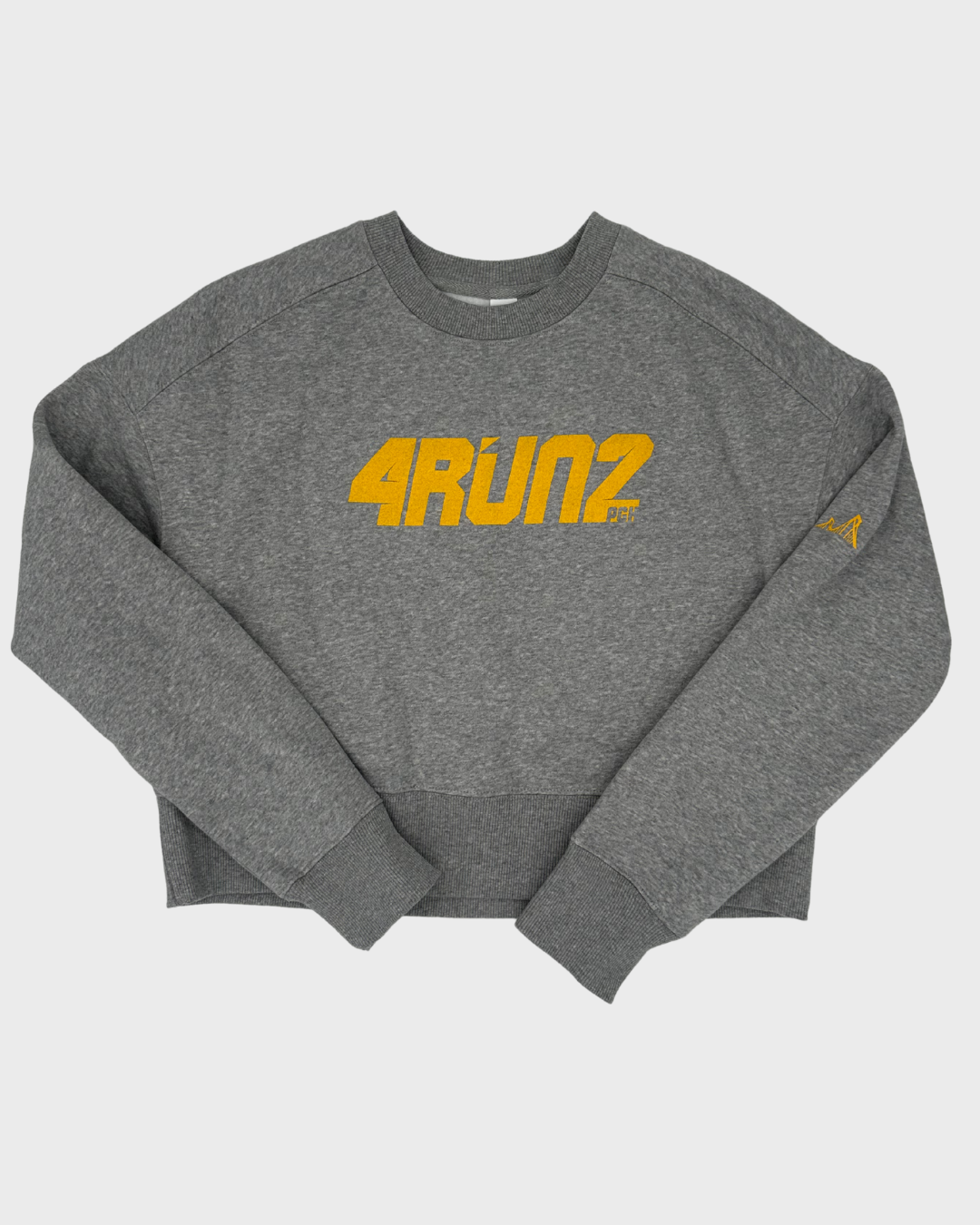 VICTORY LAP CROP CREWNECK - 4RUN2