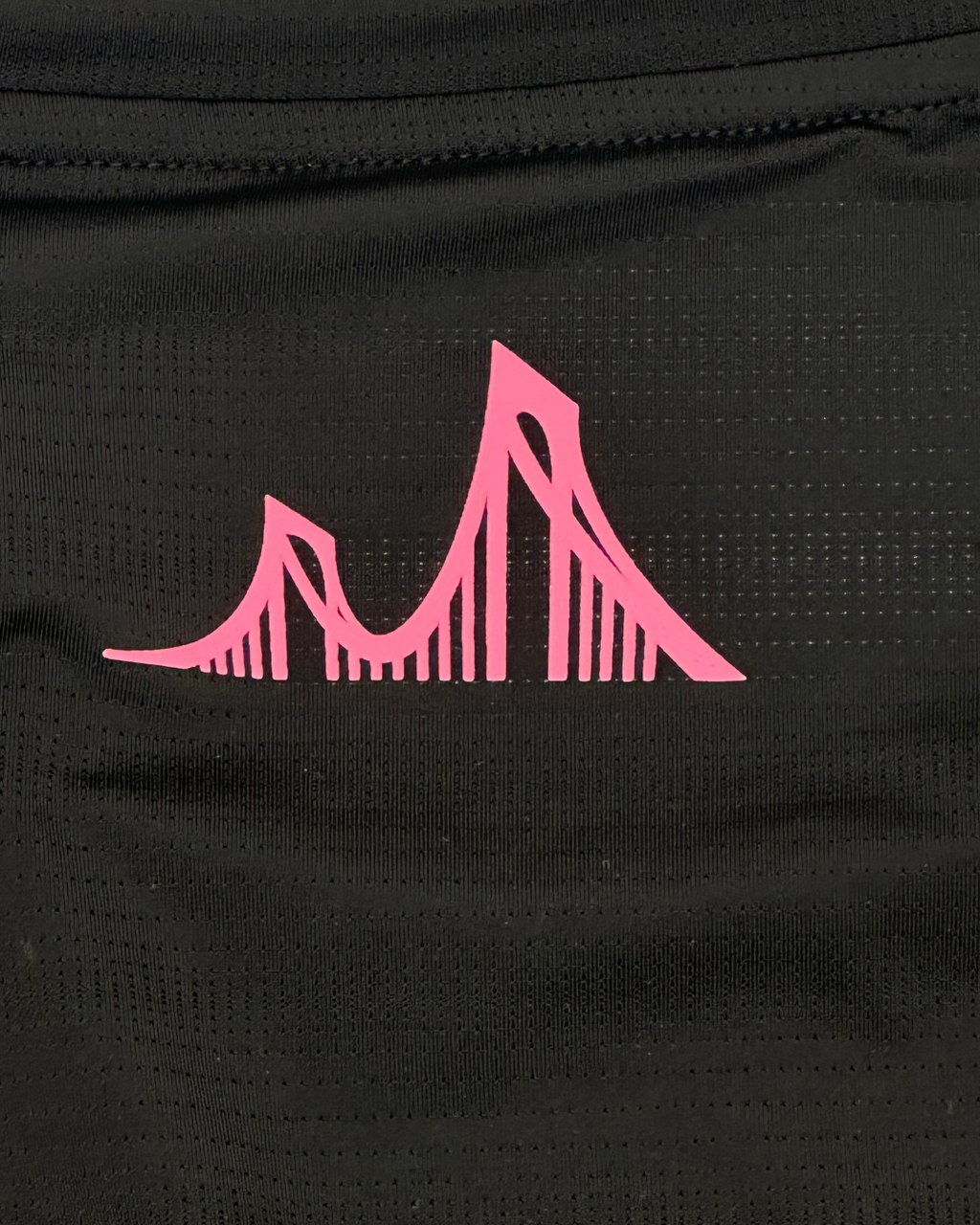 LADIES LAWRENCEVILLE LONGSLEEVE - MARATHON BLACK/PINK
