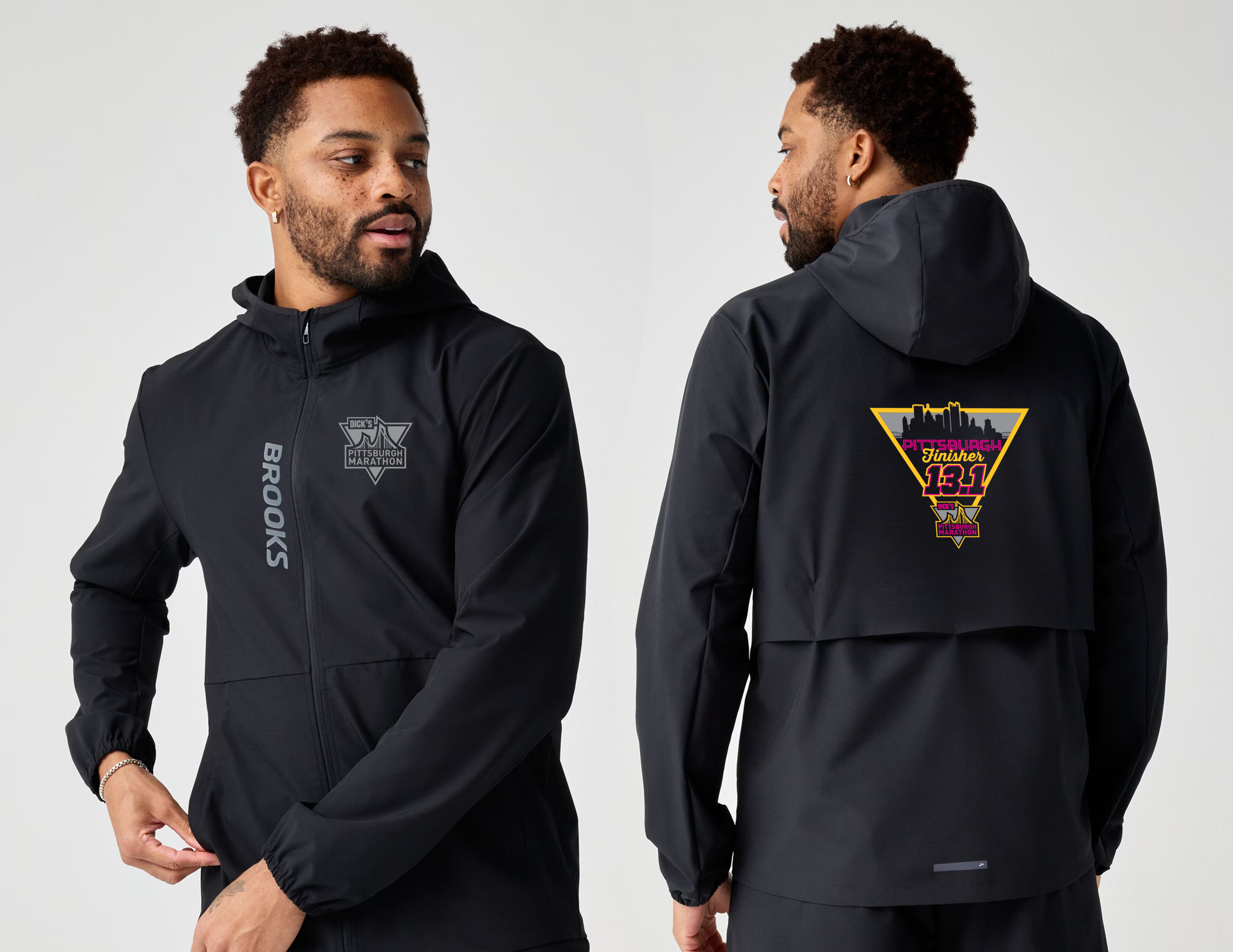 FINISHER JACKET 13.1 MENS BLACK/PINK