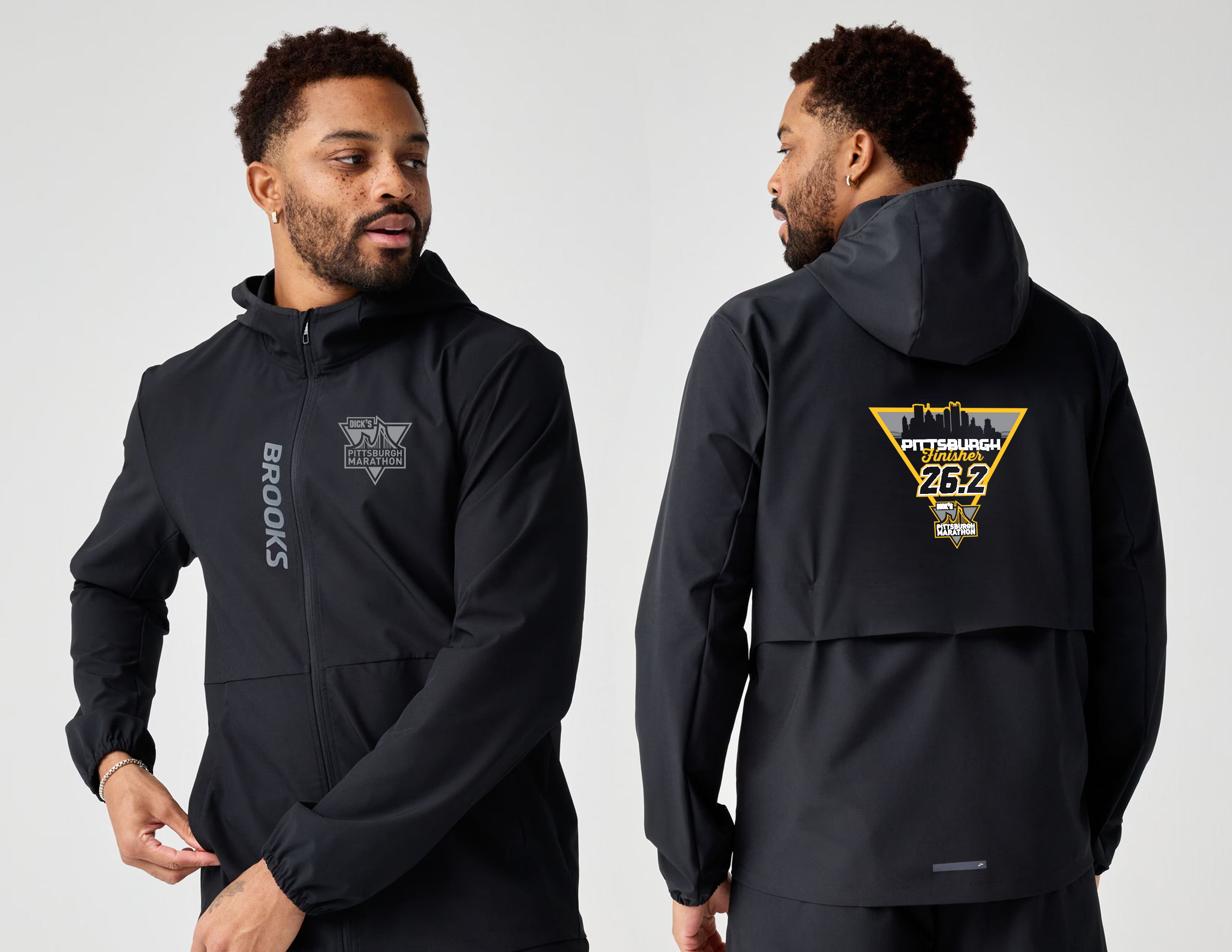 FINISHER JACKET 26.2 MENS BLACK