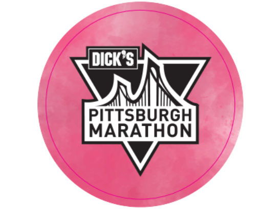 PINK MARATHON MAGNET