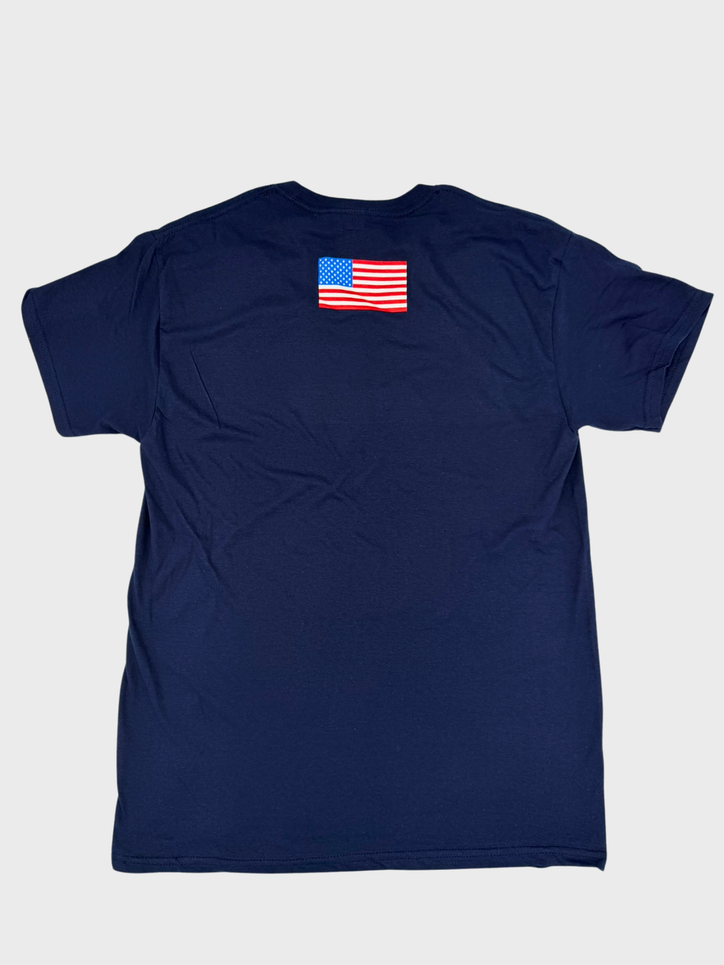 COMFY COTTON USA NAVY T-SHIRT
