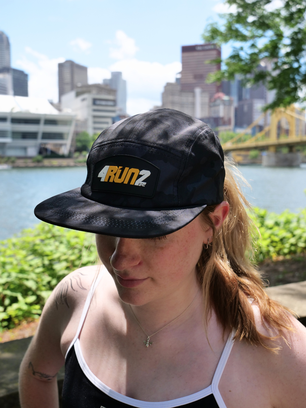 4RUN2 CAMO 5 PANEL HAT