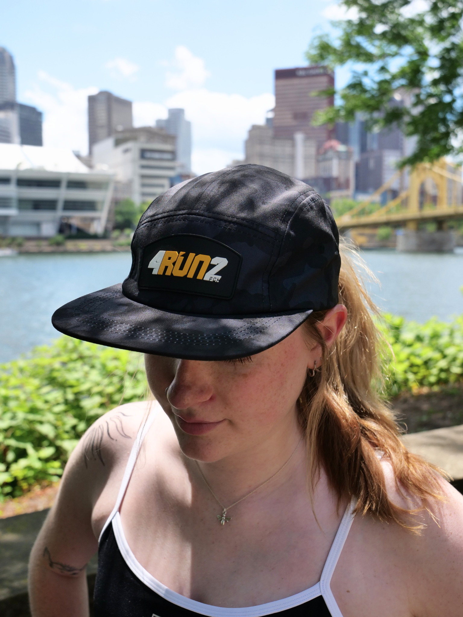 4RUN2 CAMO 5 PANEL HAT