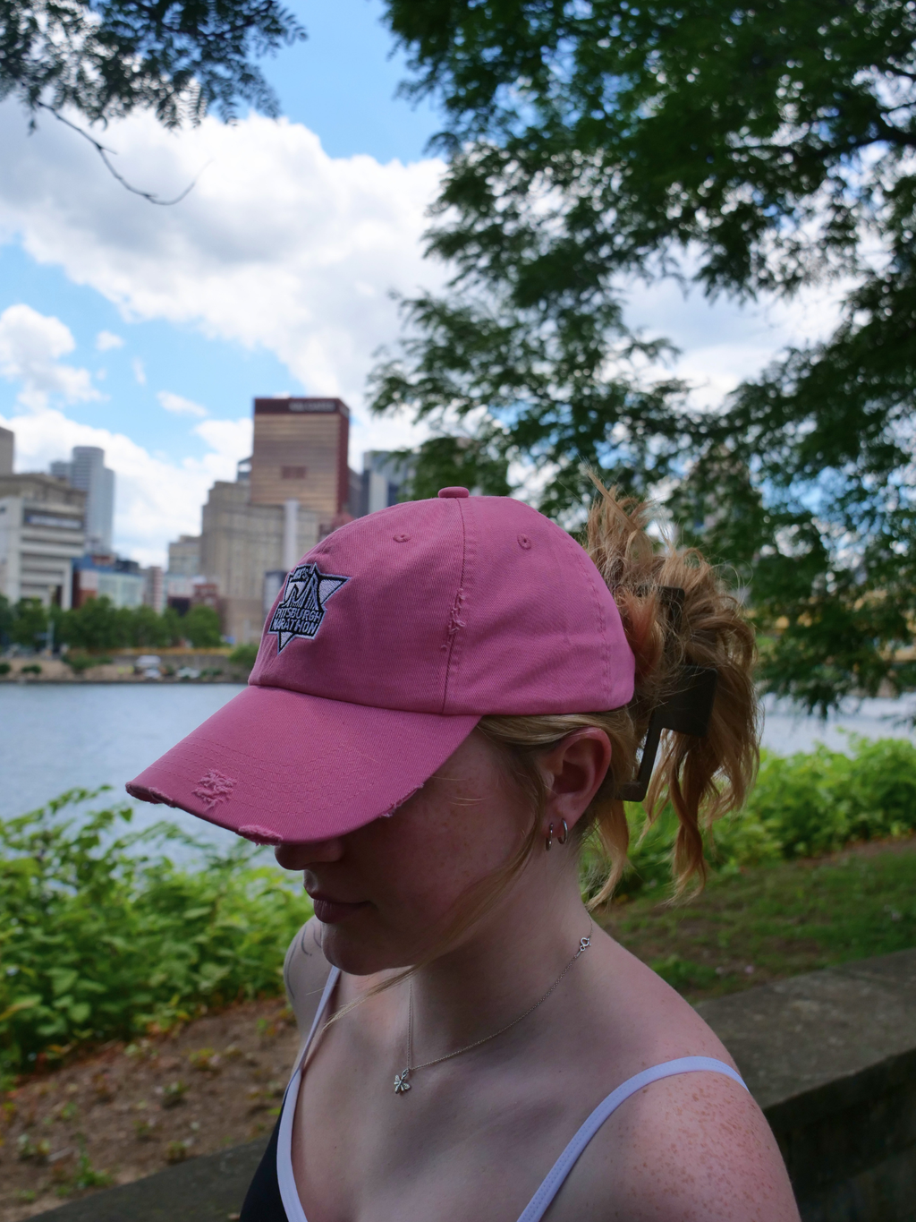 PINK BASEBALL HAT