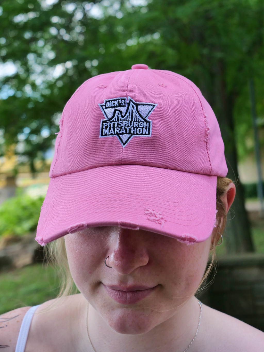 PINK BASEBALL HAT