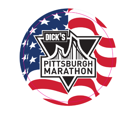 USA MARATHON MAGNET