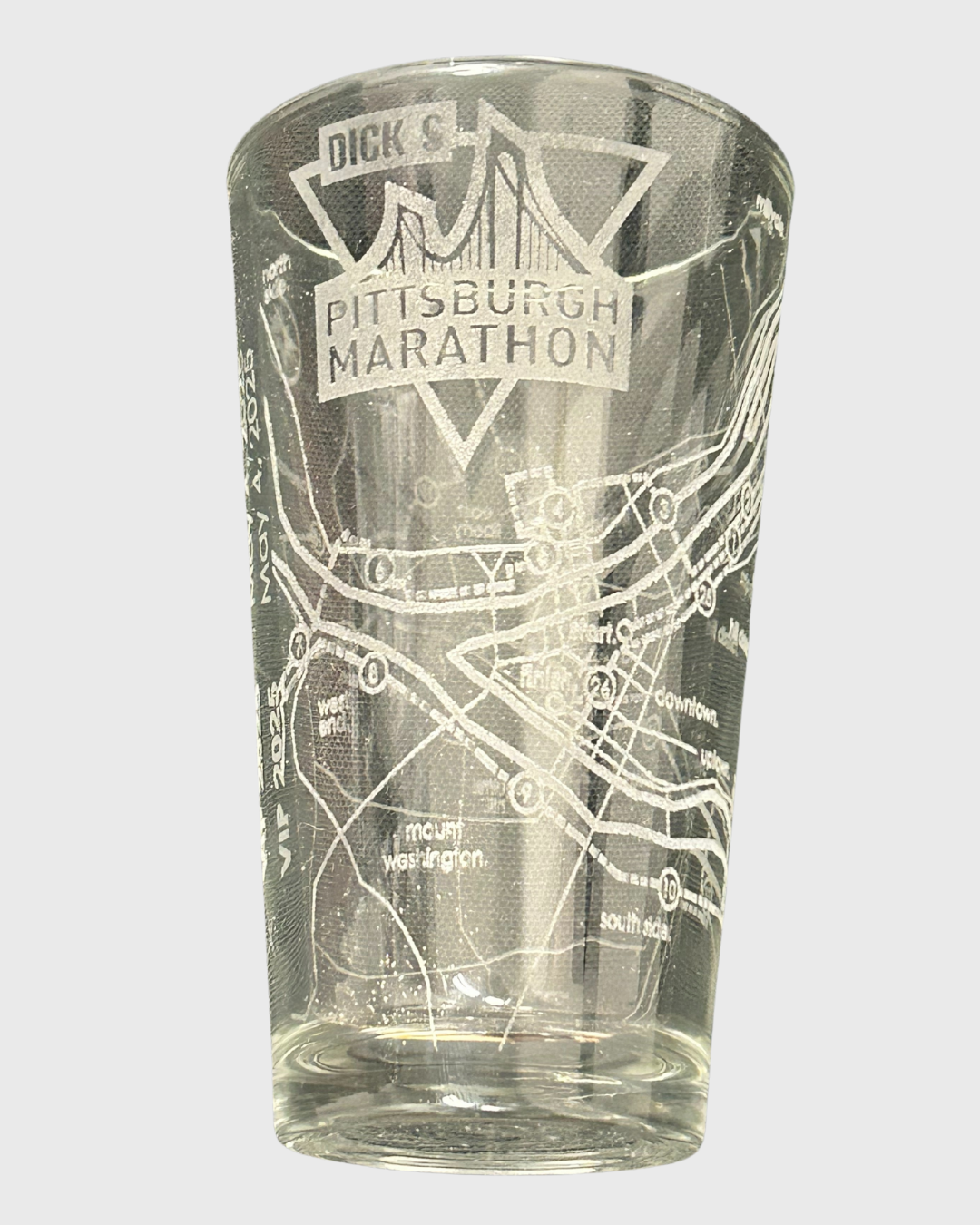 2025 PITTSBURGH MARATHON PINT GLASS