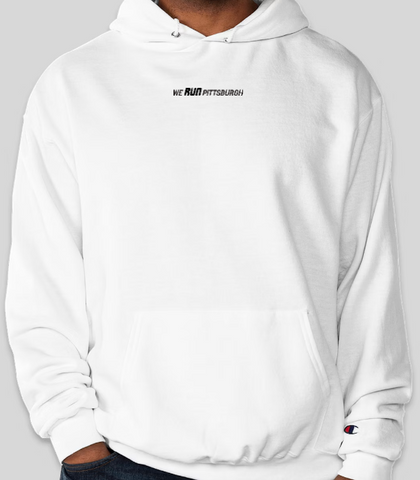 UNISEX WE RUN PITTSBURGH x CHAMPION BRIDGE HOODIE