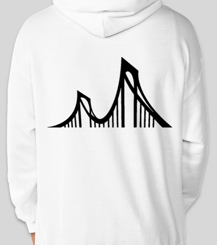 UNISEX WE RUN PITTSBURGH x CHAMPION BRIDGE HOODIE